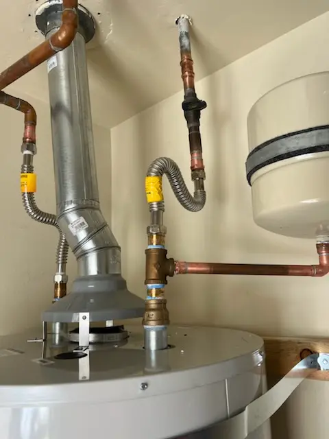Water heater installation and plumbing repair in Random Hills
